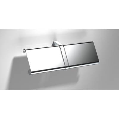 Sonia 154371 - Sonia -S3 Tp Roll Holder W/Lid Double Chrome(D)