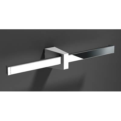 Sonia 156313 - Sonia -S4 Tp Roll Holder-Double Resin-Chrome(D)