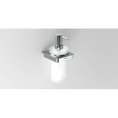 Sonia 161010 - Sonia -S6 Soap Dispenser Wm Glass-Chrome(D)