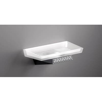 Sonia 161928 - Sonia -S8Swk Vanity Tray Wm Glass-Chrome(D)
