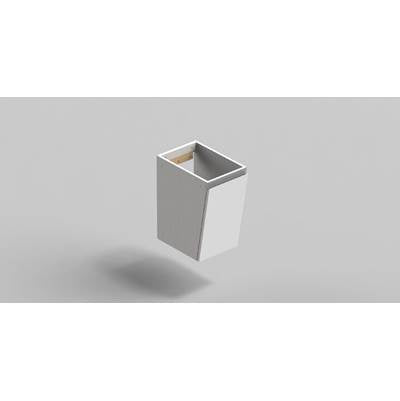 Sonia 157648 - Sonia-Scalene Cabinet 12''(30Cm)White Satin (D)