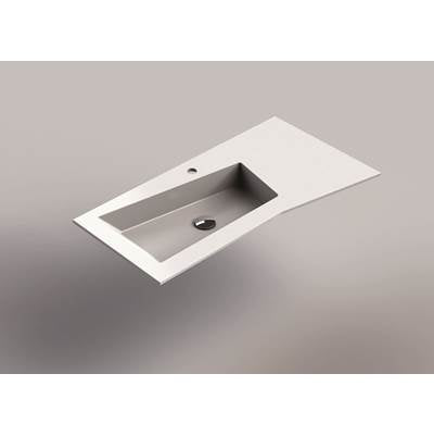 Sonia 154326 - Sonia -Fractal Basin Rx1 1 35'' (90Cm) Solid Surface (Matte)(D)
