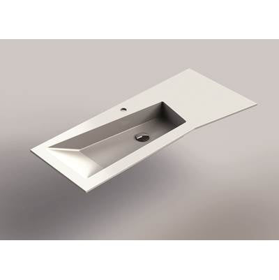 Sonia 154333 - Sonia -Fractal Basin Rx1 1 43'' (110Cm) Solid Surface (Matte)(D)