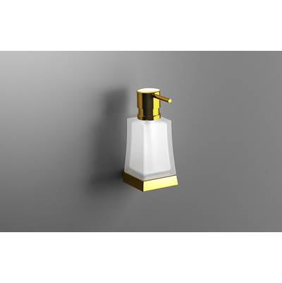 Sonia 138456 - Sonia -S7 Soap Dispenser Wm Glass-Gold(D)