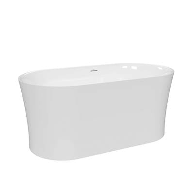 T.H. Smith Co THS-B26-60Â - Eversly 59'' Freestanding Bath - White