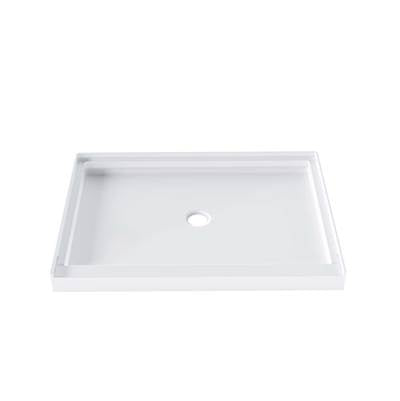 T.H. Smith Co THS-S48-36S - 48X36, Single Threshold Shower Base, Centre Drain