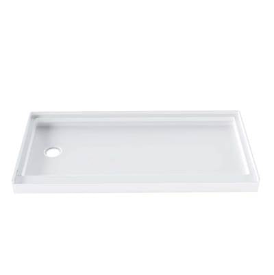 T.H. Smith Co THS-S60-32DL - 60X32, Single Threshold Shower Base, Lh Drain