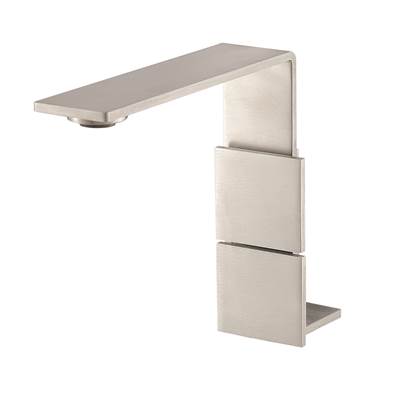 Treemme TR2514 - Short Single Hole Lavatory Faucet - 2 Handles
