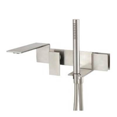 Treemme TR2805_12 - Wallmount Tub Filler With Handshower-No Rough