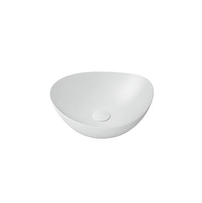 Toto LT477#MW - Kiwami Asymmetrical Vessel Bathroom Sink, Matte White