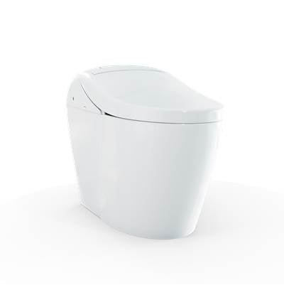 Toto MS7631CEMFG#01 - WASHLET G5A 1.2 or 1.0 GPF Smart Toilet with Integrated Bidet Seat and CeFiONtect, Cotton White