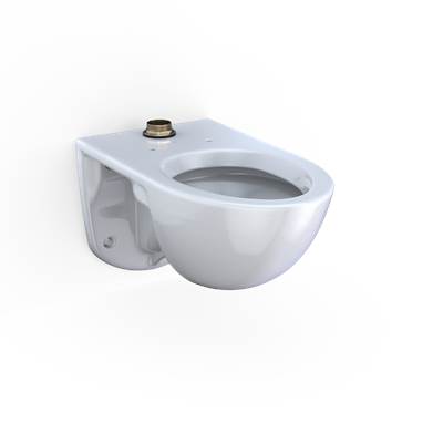 Toto CT728CUG#01 - TORNADO FLUSH Commercial Flushometer Wall-Mounted Toilet with CEFIONTECT, Elongated, Cotton White