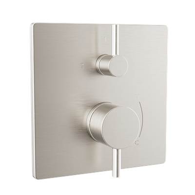 Toto TBV02802U#BN - Square Pressure Balance Valve with Diverter Trim, Brushed Nickel