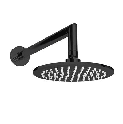 ThermaSol 15-1011-MB - Shower Arm And Rain Head Round