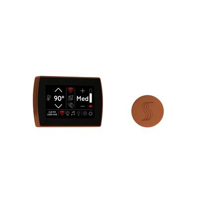 ThermaSol STCM-SVRD-ACOP - Signatouch Control And Steam Head Kit Round