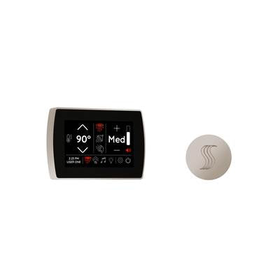 ThermaSol STCM-SVRD-PN - Signatouch Control And Steam Head Kit Round