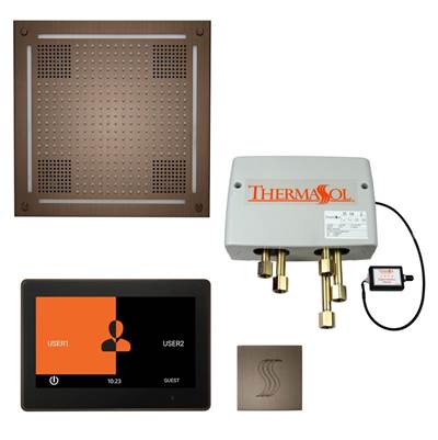 ThermaSol TWPH10US-AN - The Total Wellness Hydrovive Package With 10'' Thermatouch Square