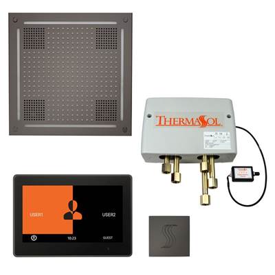 ThermaSol TWPH10US-BN - The Total Wellness Hydrovive Package With 10'' Thermatouch Square