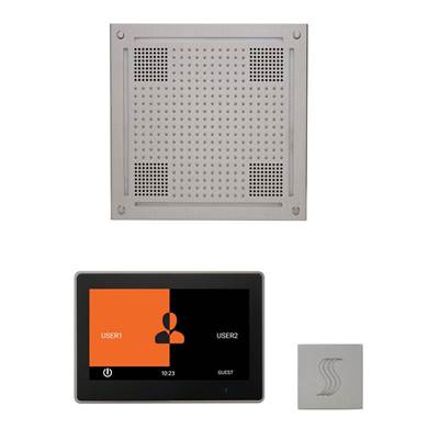 ThermaSol WHSTP10S-SC - The Wellness Hydrovive Steam Package With 10'' Thermatouch Square