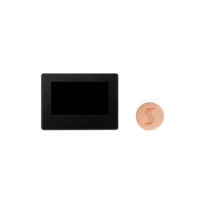 ThermaSol TT7-SVRD-COP - Thermatouch 7'' Control And Steam Head Kit Round
