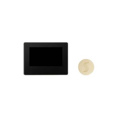 ThermaSol TT7-SVRD-PB - Thermatouch 7'' Control And Steam Head Kit Round