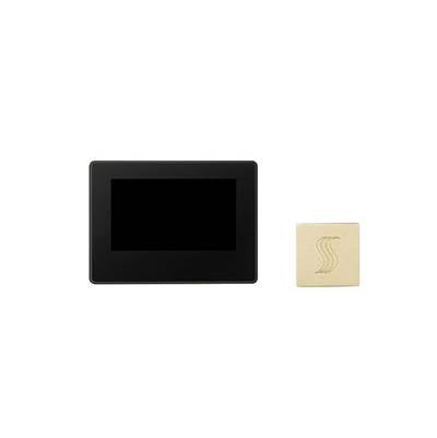 ThermaSol TT7-SVSQ-PB - Thermatouch 7'' Control And Steam Head Kit Square