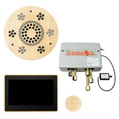 ThermaSol TWP10UR-AB - The Total Wellness Package With 10'' Thermatouch Trim Upgraded Round