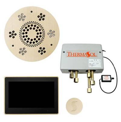 ThermaSol TWP10UR-SB - The Total Wellness Package With 10'' Thermatouch Trim Upgraded Round