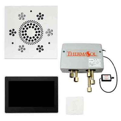 ThermaSol TWP10US-WHT - The Total Wellness Package With 10'' Thermatouch Trim Upgraded Square