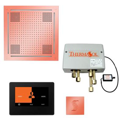 ThermaSol TWPH7S-COP - The Total Wellness Hydrovive Package With 7'' Thermatouch And Square
