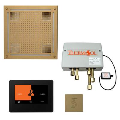 ThermaSol TWPH7S-SB - The Total Wellness Hydrovive Package With 7'' Thermatouch And Square
