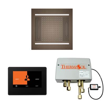ThermaSol WH14SP7S-AN - The Wellness Hydrovive14 Shower Package With 7'' Thermatouch Square