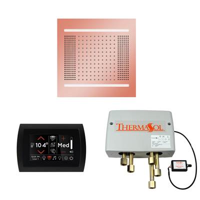 ThermaSol WH14SPSR-COP - The Wellness Hydrovive14 Shower Package With Signatouch Round