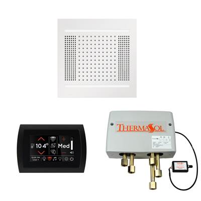 ThermaSol WH14SPSR-WHT - The Wellness Hydrovive14 Shower Package With Signatouch Round