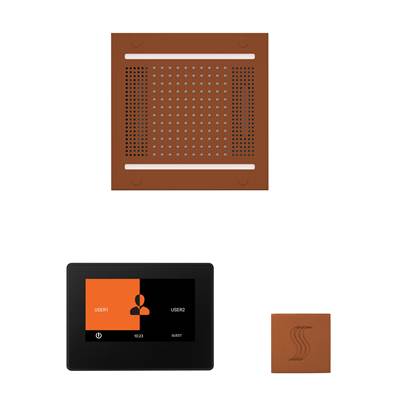 ThermaSol WH14STP7S-ACOP - The Wellness Hydrovive14 Steam Package With 7'' Thermatouch Square