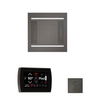 ThermaSol WH14STPSS-BN - The Wellness Hydrovive14 Steam Package With Signatouch Square