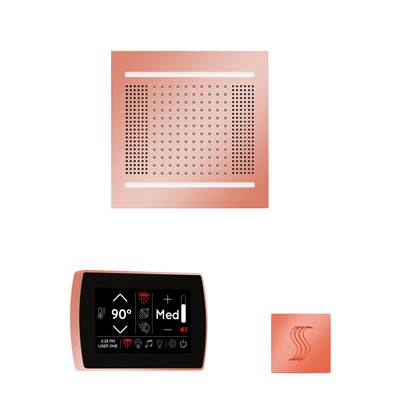 ThermaSol WH14STPSS-COP - The Wellness Hydrovive14 Steam Package With Signatouch Square