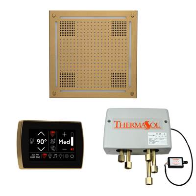 ThermaSol WHSPSS-SB - The Wellness Hydrovive Shower Package With Signatouch Square
