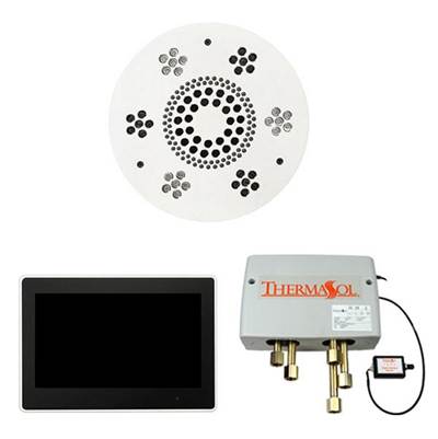 ThermaSol WSP10R-WHT - The Wellness Shower Package With 10'' Thermatouch Round