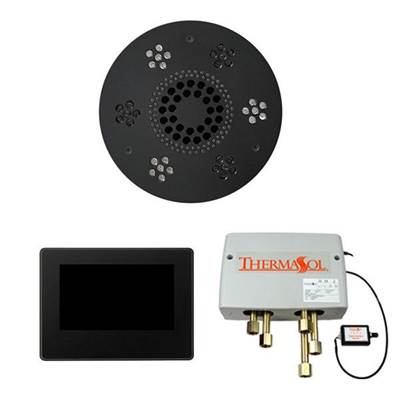 ThermaSol WSP7R-MB - The Wellness Shower Package With 7'' Thermatouch Round