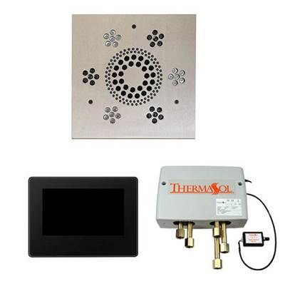 ThermaSol WSP7S-BN - The Wellness Shower Package With 7'' Thermatouch Square