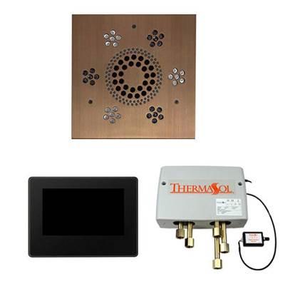 ThermaSol WSP7S-ORB - The Wellness Shower Package With 7'' Thermatouch Square