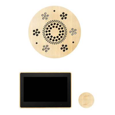 ThermaSol WSTP10R-AB - The Wellness Steam Package With 10'' Thermatouch Round