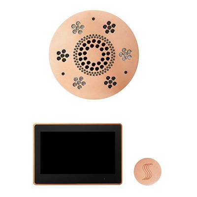 ThermaSol WSTP10R-COP - The Wellness Steam Package With 10'' Thermatouch Round