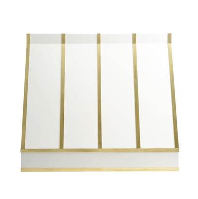 Thompson Traders BW-CUSTOM-HOOD - Brass & White