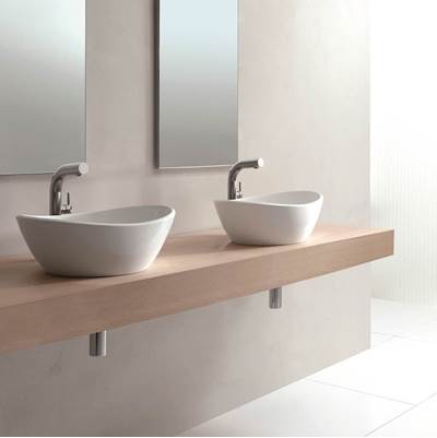 Victoria + Albert VB-AML-55-NO - Amalfi 22" x 13" Oval Vessel Lavatory Sink