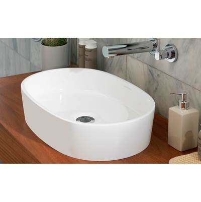 Victoria + Albert VB-IOS54M-SM-NO - ios 21" x 14" Oval Vessel Lavatory Sink