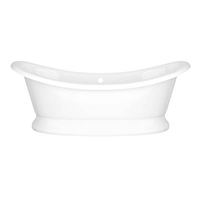 Victoria + Albert MAR-N-SW-OF+MAR-B-SW-OF - Marlborough 75" x 35" Freestanding Soaking Bathtub With Void