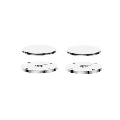 Vogt MRC07.CC - Vogt Mond Colour Accents For 8'' C.C. Faucet And 2/3-Way Valve With Moon Handles Cc