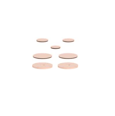 Vogt MRC14.BP - Vogt Mond Colour Accents For 2/3-Way Shower Set With Moon Handles Bp